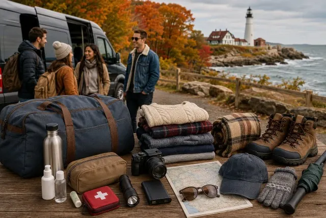 New England group travel tips checklist