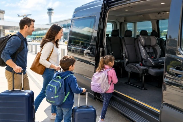 boston airport shuttle for families boston airport shuttle for families